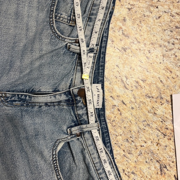 Lane Bryant Wide Leg Statement Jeans - Picture 6 of 6